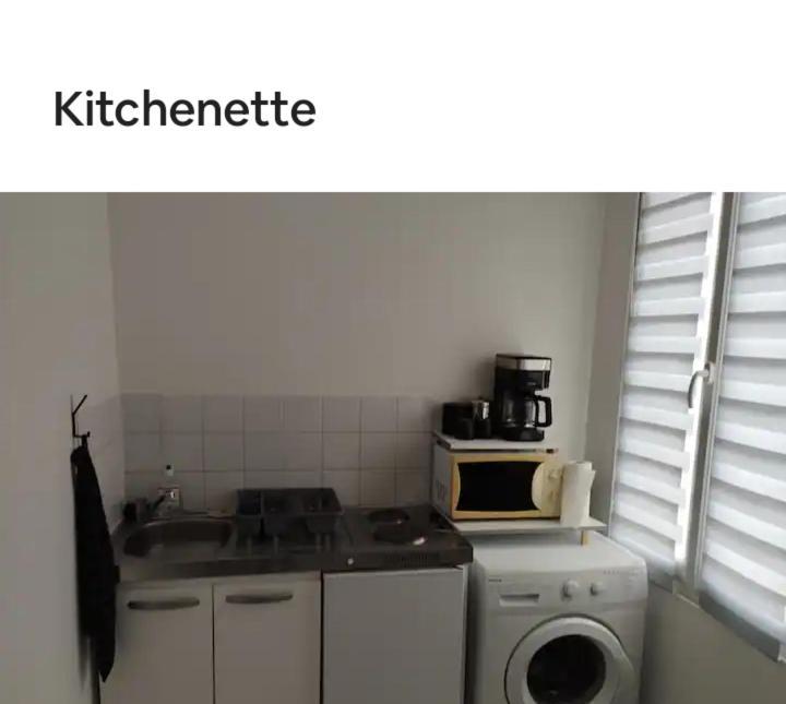 Charmant Studio Canape Lit Netflix Prime Video Dazn Wifi Le Havre Exterior foto